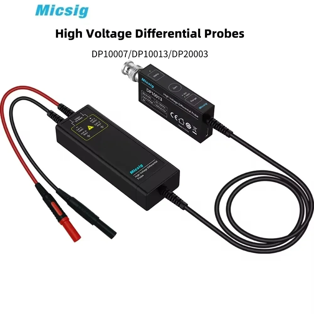 High Voltage Differential Probe 100Mhz 1300V - Высоковольтный осциллограф Micsig 1300В 100МГц с