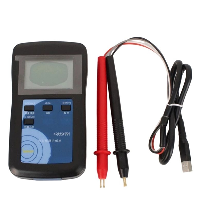 Battery Internal Resistance Tester Four Wire - A98E-Тестер щелочности YR1030, реальный четырехпроводной измеритель