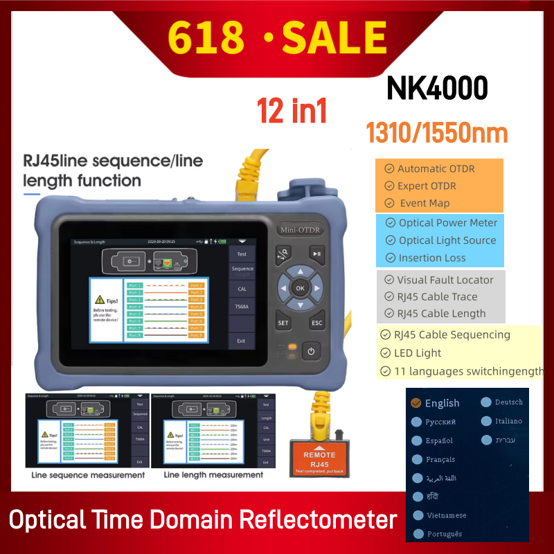 Оптический рефлектометр MINI O – обзор и цена Optical Time Domain Reflectometer Otdr 1310 1550Nm